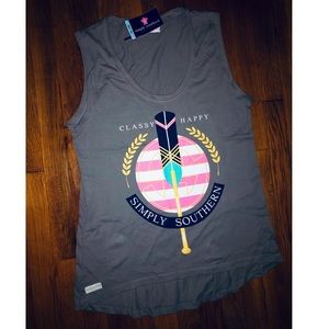 Simply Southern Grey Tank